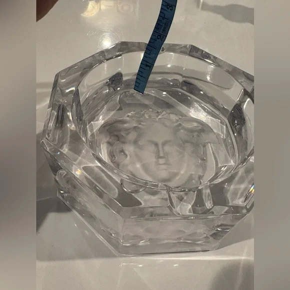 Authentic Versace crystal ash tray - Picture 2 of 7
